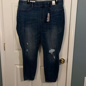 Judy Blue deconstructed jegging 22W nwt